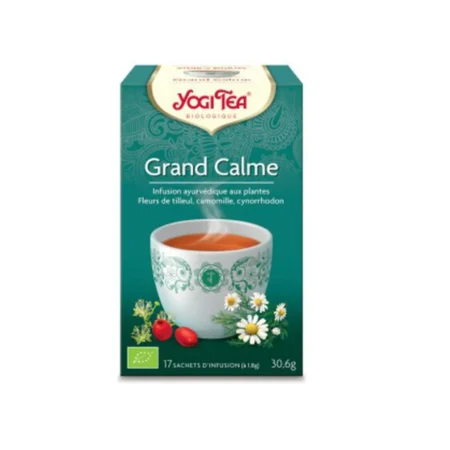 Envase de Grand Calme de Yogi Tea