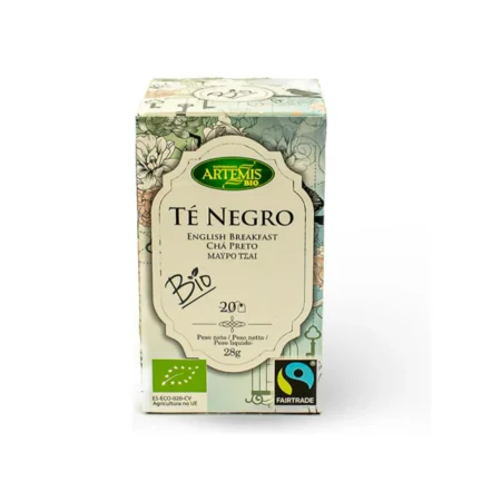 Envase de Infusión Té Negro Bio de Artemis