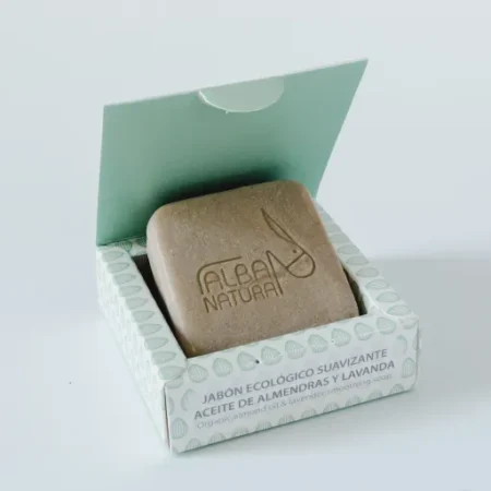 Jabón Facial con Almendra y Lavanda de Alba Natura