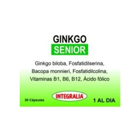 Envase de Ginkgo Senior de Integralia