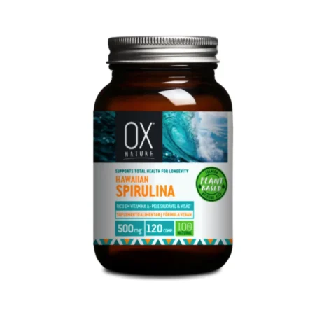 Envase de Espirulina Hawaiana de Ox Nature